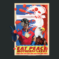 Peacemaker Eat Peace With Eagle Premium T-shirt Women's Triblend Scoop T-shirt | Artistshot