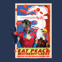 Peacemaker Eat Peace With Eagle Premium T-shirt Ladies Denim Jacket | Artistshot