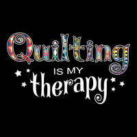 Funny Quilting Is My Therapy Gift Novelty Women's V-neck T-shirt | Artistshot