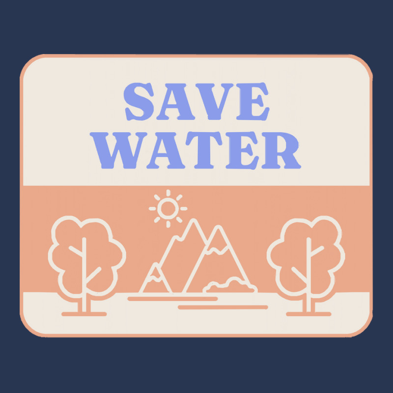 Save Water T  Shirt Save Water   Forest Environment T  Shirt Men Denim Jacket | Artistshot