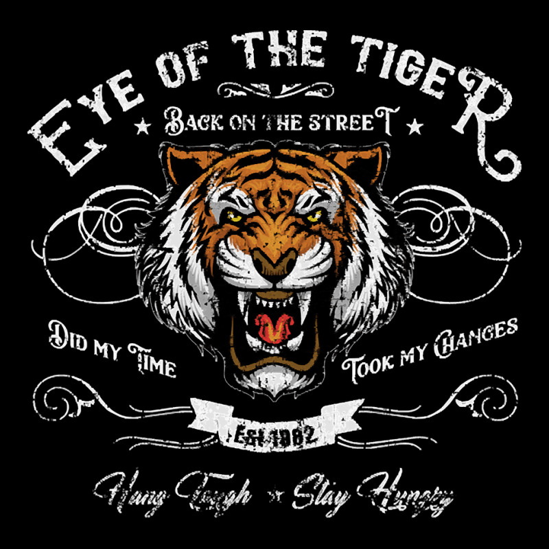 The Eye Of The Tiger, Distressed, The Eye Of The Tiger Art, The Eye Of Women's V-neck T-shirt | Artistshot