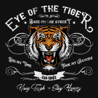 The Eye Of The Tiger, Distressed, The Eye Of The Tiger Art, The Eye Of Baby Bibs | Artistshot