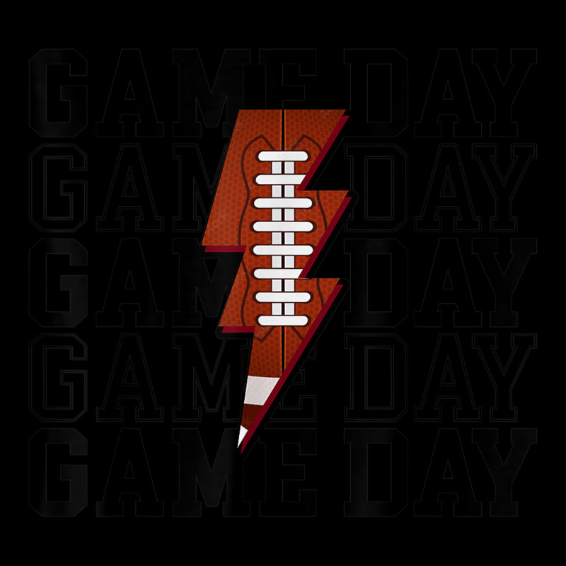 Gameday Leopard Lightning Bolt Football Tee Fall Football Ap Baby Tee by Halloween | Artistshot