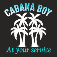 Cabana Boy At Your Services Ladies Fitted T-shirt | Artistshot