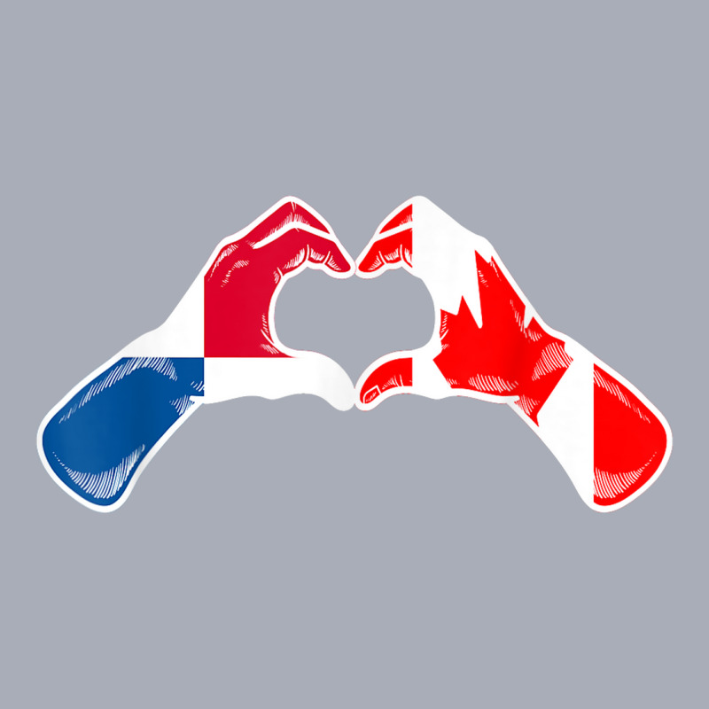 Canada Panama Flag Canadian Panamanian Heart Tank Dress by Tee | Artistshot