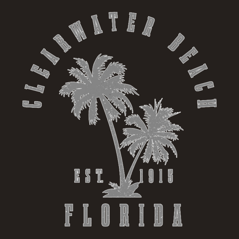 Clearwater Beach Est 1915 Fl Florida Vintage Pullover Hoodie Tank Top by cm-arts | Artistshot