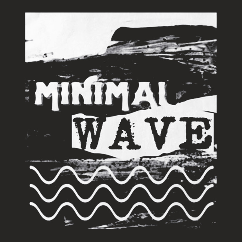 Minimal Wave,minimal Wave Art, Minimal Wave Vintage, Minimal Wave Pain Ladies Fitted T-Shirt by cm-arts | Artistshot