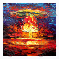 Van Gogh Never Saw Bikini Atoll,atomic Bomb T-shirt | Artistshot