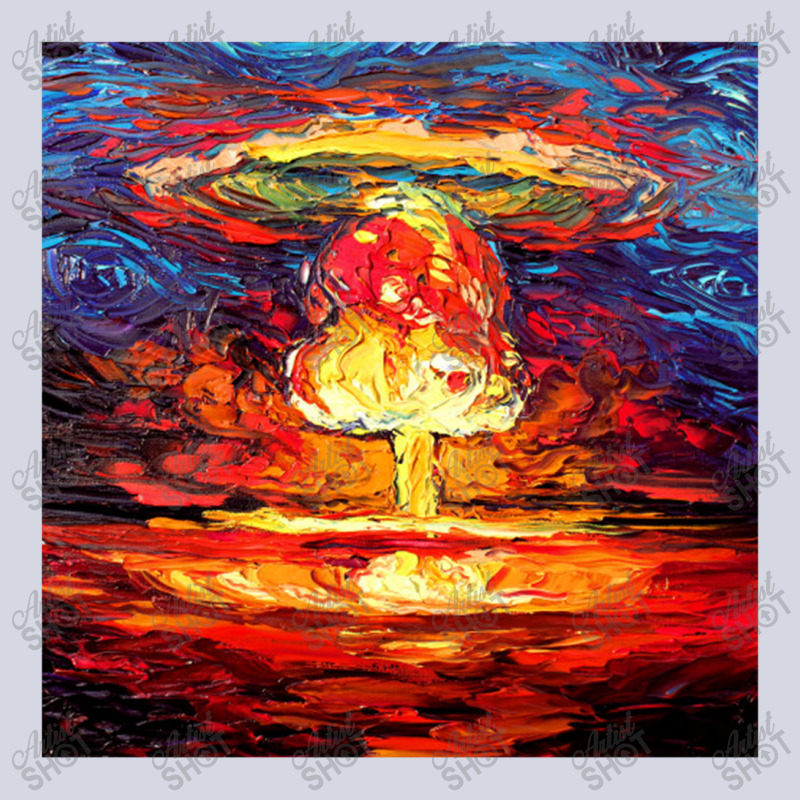 Van Gogh Never Saw Bikini Atoll,atomic Bomb Fleece Short | Artistshot