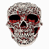 Skull T  Shirt Big Carved Red And White Skeleton Skull Head T  Shirt Coffee Mug | Artistshot