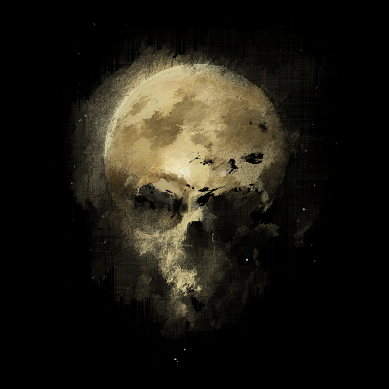 Skull T  Shirt Smoking Night Moon Skull T  Shirt Pocket T-shirt | Artistshot