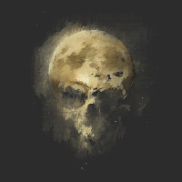 Skull T  Shirt Smoking Night Moon Skull T  Shirt Exclusive T-shirt | Artistshot