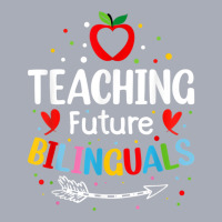 Teaching Future Bilinguals - Spanish Teachers Back To School Tank Dress | Artistshot