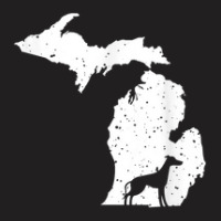 Whippet Michigan Dog Lover T-shirt | Artistshot