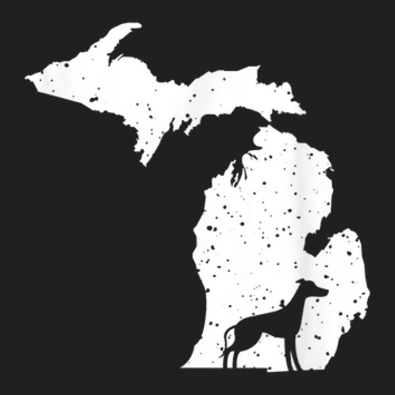 Whippet Michigan Dog Lover T-shirt | Artistshot