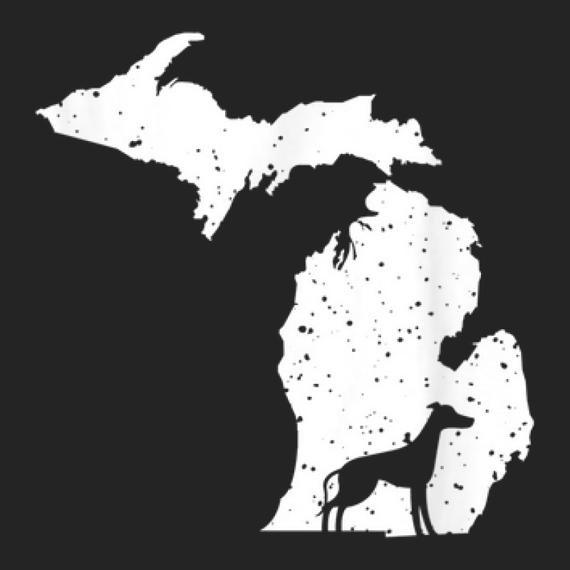 Whippet Michigan Dog Lover 3/4 Sleeve Shirt | Artistshot