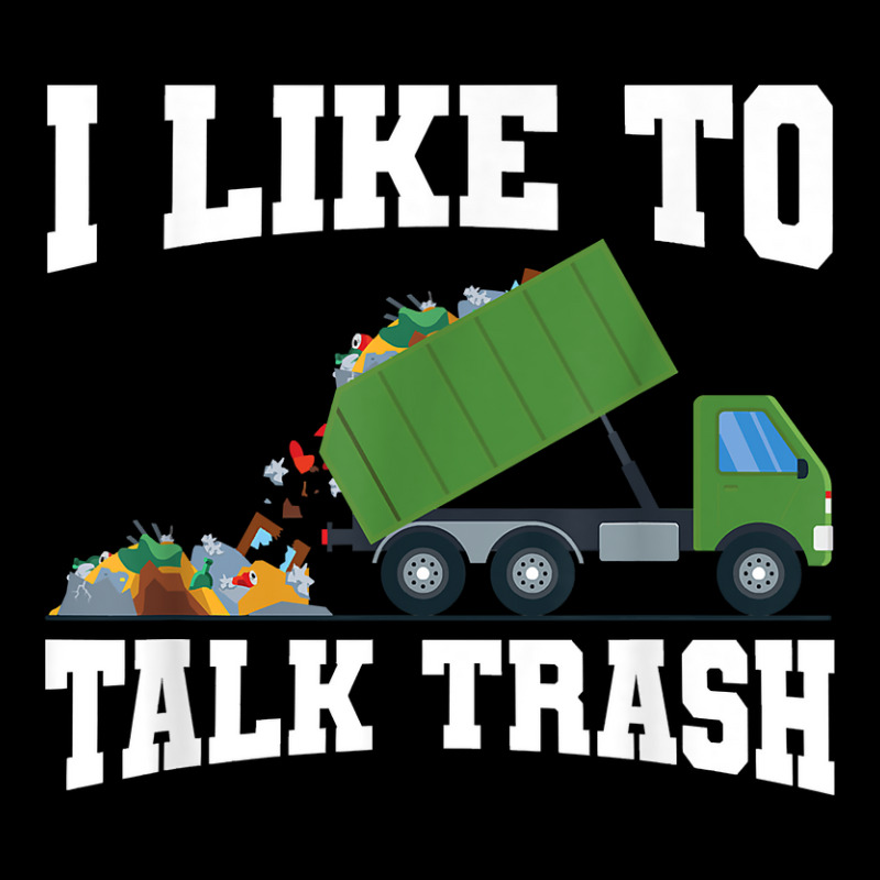 I Like To Talk Trash Garbage Truck Sanitation Worker City T-shirt Women's V-Neck T-Shirt by Teemoney2 | Artistshot