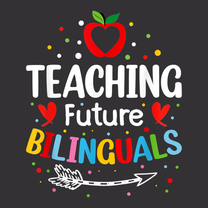 Teaching Future Bilinguals   Spanish Teachers Back To School T Shirt Vintage Short by cm-arts | Artistshot