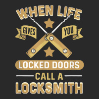 When Life Gives You Locked Doors Call A Locksmith Printed Hat | Artistshot