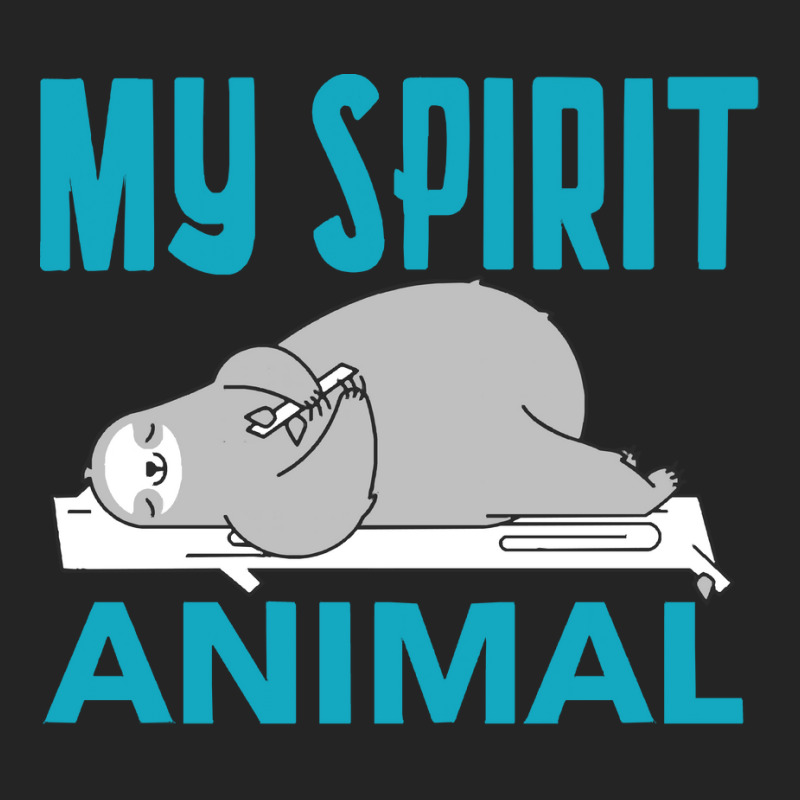 Sloth Funny T  Shirtsloth Is My Spirit Animal T  Shirt 3/4 Sleeve Shirt | Artistshot