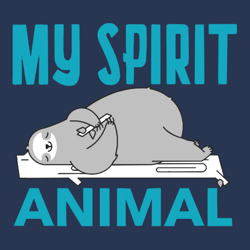 Sloth Funny T  Shirtsloth Is My Spirit Animal T  Shirt Men Denim Jacket | Artistshot