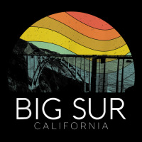 Big Sur California Beach Central Coast Retro Forest Camping Kids Cap | Artistshot