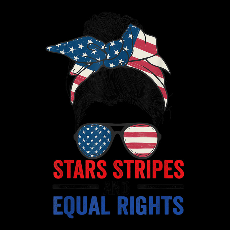 Stars Stripes And Equal Rights Messy Bun Youth Hoodie | Artistshot