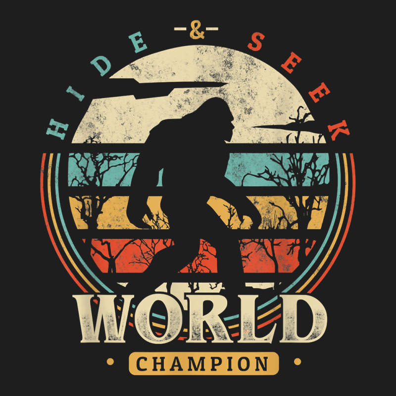 Bigfoot Hide And Seek Champion Sasquatch Campings Classic T-shirt by SandyMarjorie | Artistshot