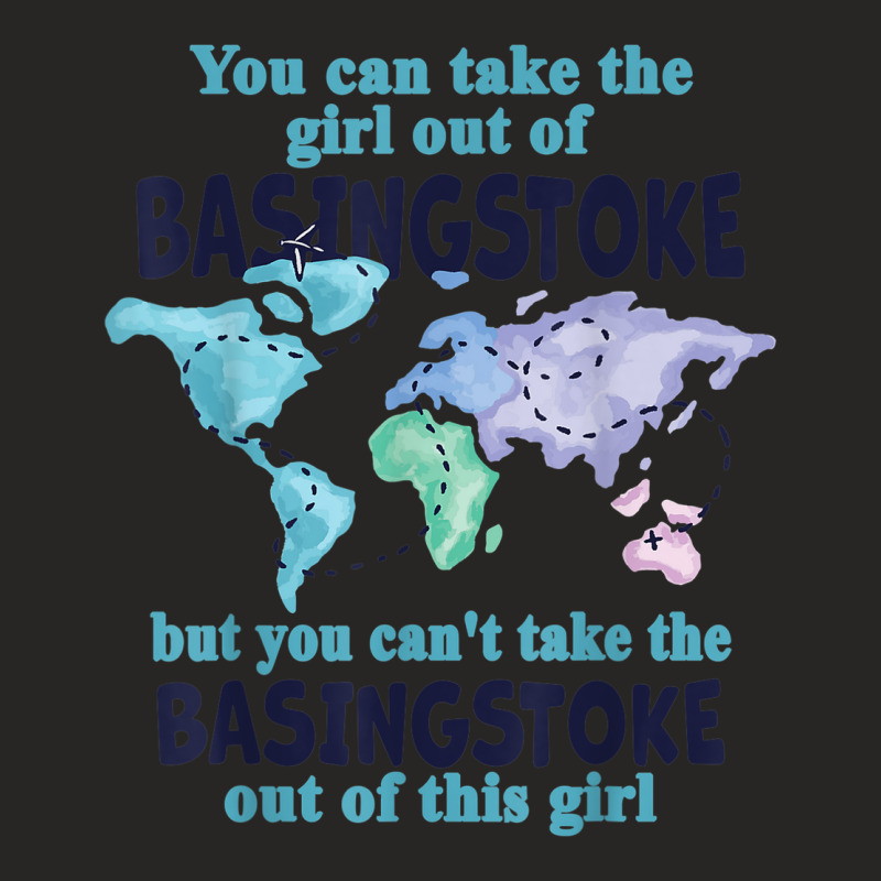 Relocation From Basingstoke   Proud Girl From Basingstoke Ladies Fitted T-Shirt by Tshirts | Artistshot