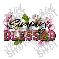 Simply Blessed With Flowers V-neck Tee | Artistshot