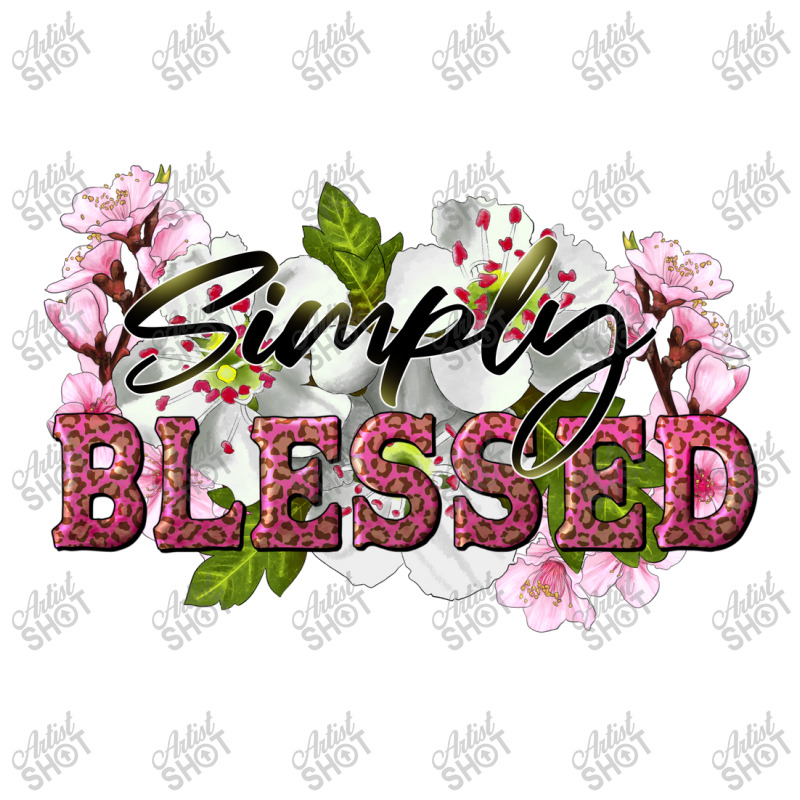 Simply Blessed With Flowers Men's 3/4 Sleeve Pajama Set | Artistshot