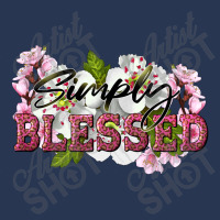 Simply Blessed With Flowers Men Denim Jacket | Artistshot