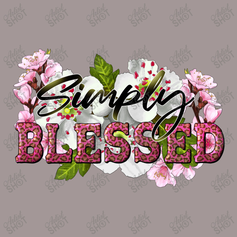 Simply Blessed With Flowers Vintage Hoodie | Artistshot
