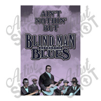 Ain't Nothin' But Authentic   Blind Man Blues V-neck Tee | Artistshot