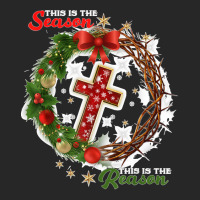 Christmas Wreaththis Is The Season This Is The Reason Jesus Women's Pajamas Set | Artistshot