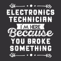 Funny Electronics Technician Shirt Vintage Hoodie And Short Set | Artistshot