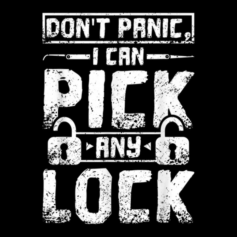 Dont Panic I Can Pick Any Lock Locksmith Adjustable Cap by Halloween | Artistshot