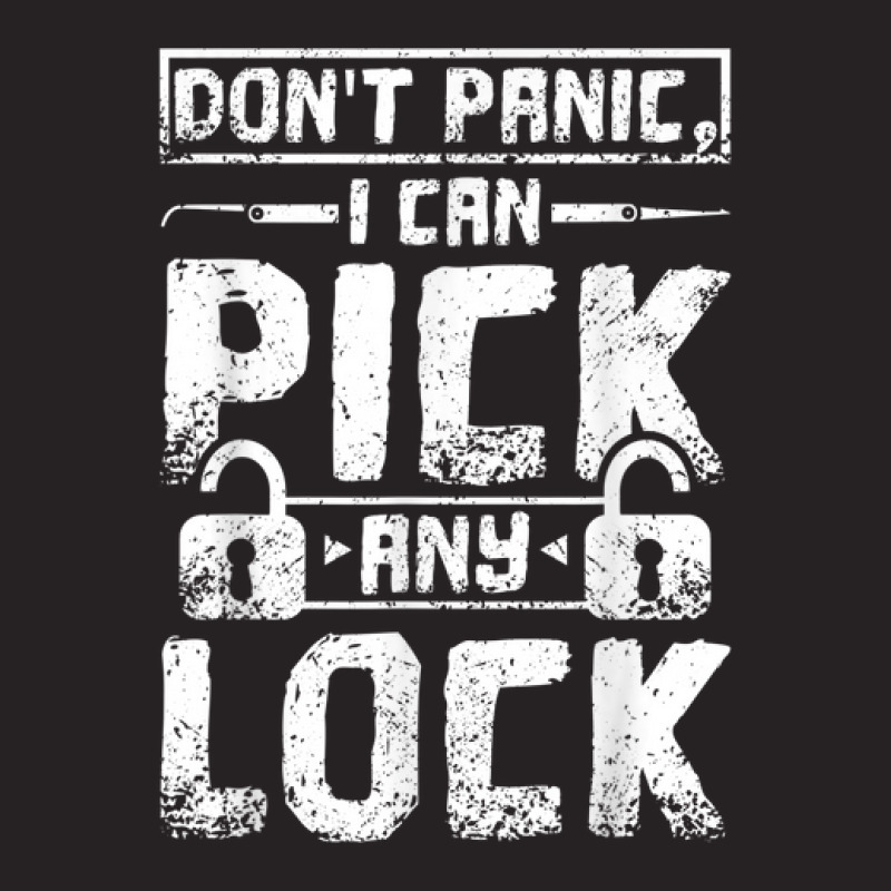 Dont Panic I Can Pick Any Lock Locksmith Vintage Cap by Halloween | Artistshot