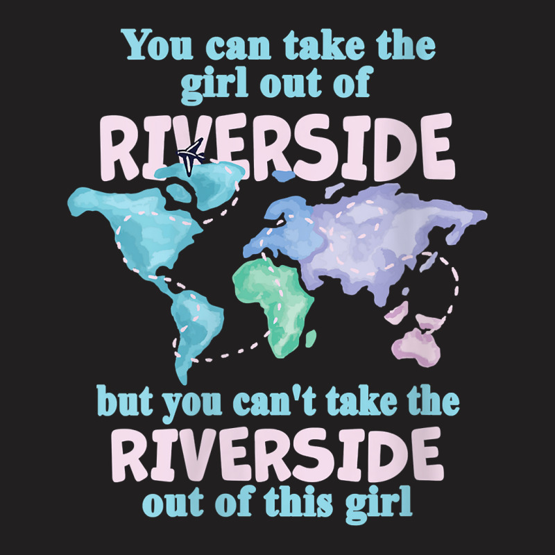 Womens Women From Riverside   Girl From Riverside California V Neck T T-Shirt by cm-arts | Artistshot