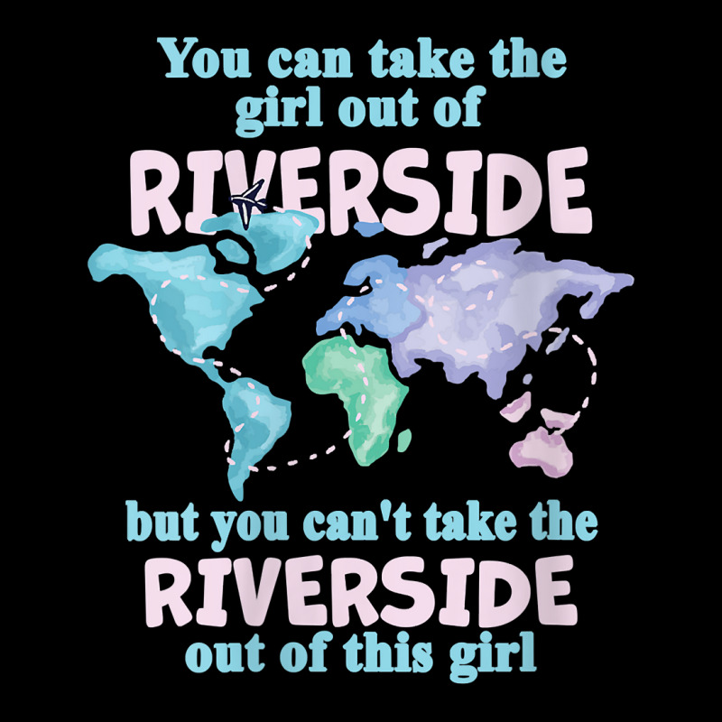 Womens Women From Riverside   Girl From Riverside California V Neck T Lightweight Hoodie by cm-arts | Artistshot