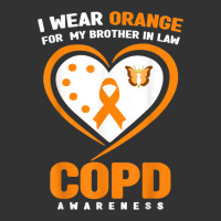 I Wear Orange For My Brother In Law Copd Awareness Baby Bodysuit | Artistshot