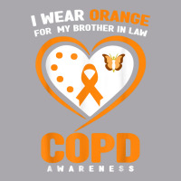 I Wear Orange For My Brother In Law Copd Awareness Youth 3/4 Sleeve | Artistshot