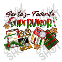 Santa's Favorite Supervisor Zipper Hoodie | Artistshot