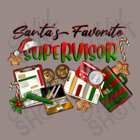 Santa's Favorite Supervisor Vintage T-shirt | Artistshot