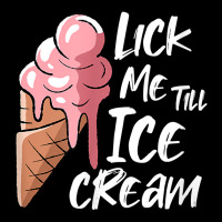 Lick Me Till Ice Cream T Shirt Cropped Sweater | Artistshot