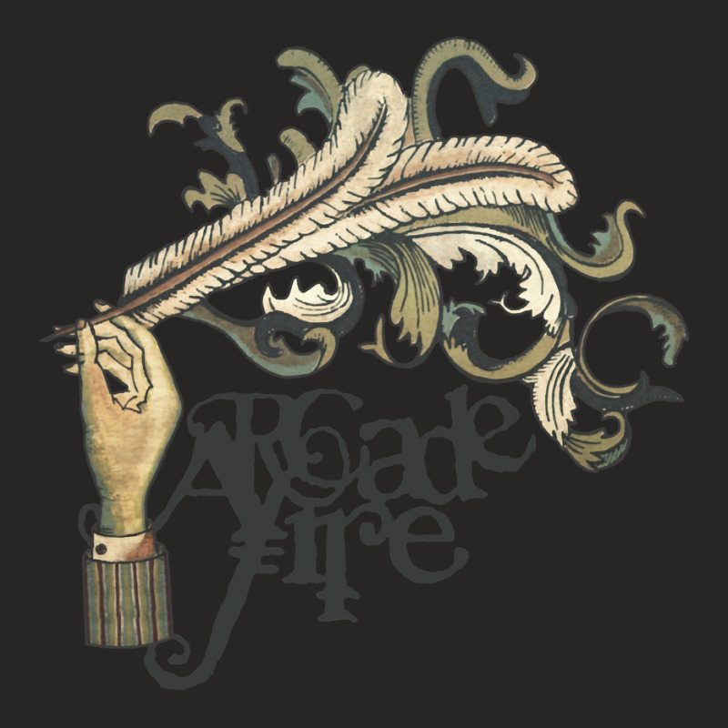 Arcade Fire Funeral Ladies Fitted T-Shirt by cm-arts | Artistshot