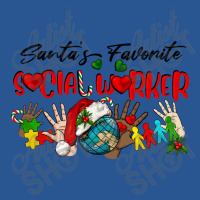 Santa's Favorite Social Worker T-shirt | Artistshot