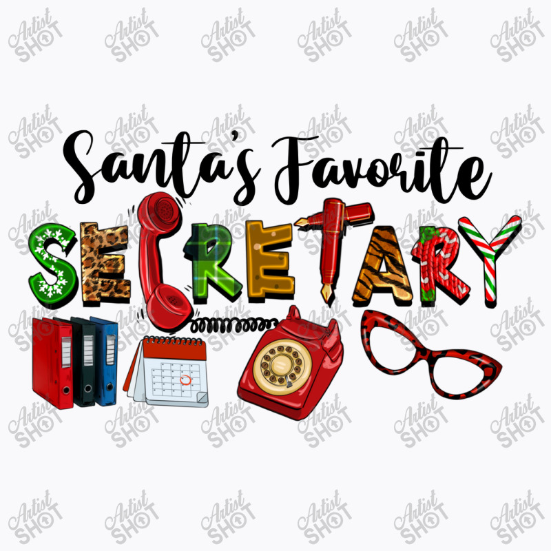 Santa's Favorite Secretary T-shirt | Artistshot