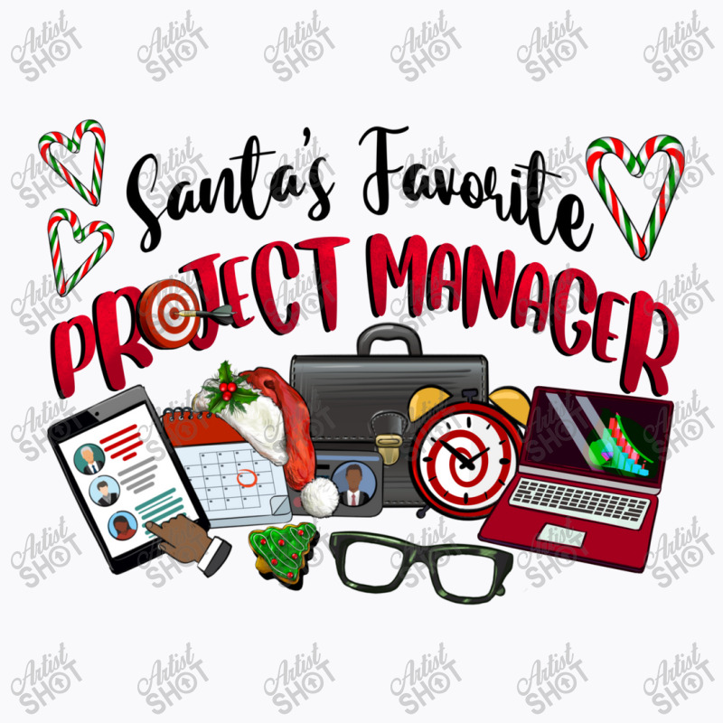 Santa's Favorite Project Manager T-shirt | Artistshot