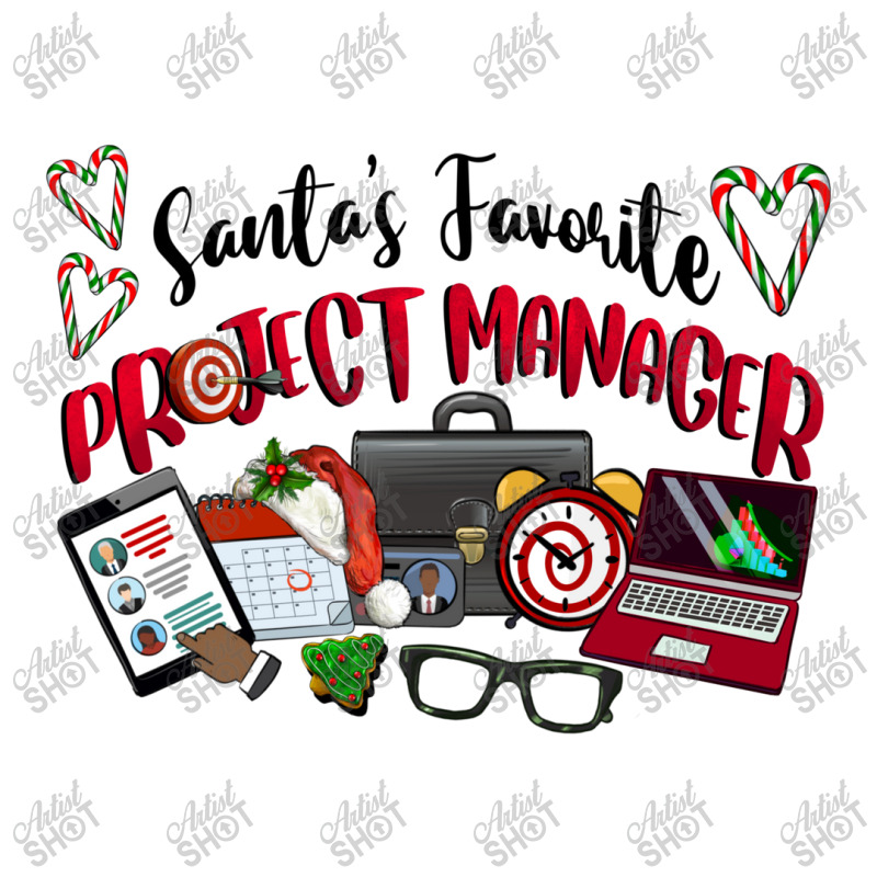 Santa's Favorite Project Manager Unisex Hoodie | Artistshot